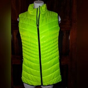 Xersion, lime green, large, jacket vest
